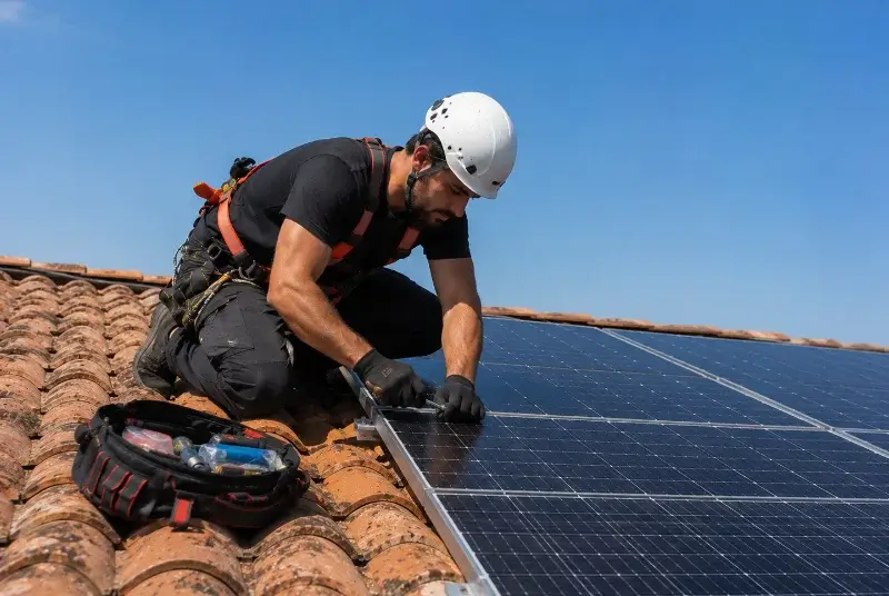 Maintenance et monitoring de panneaux solaires à Prémian