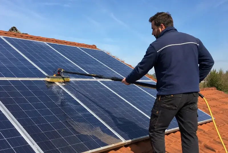 Nettoyage et entretien de panneaux solaires à Prémian